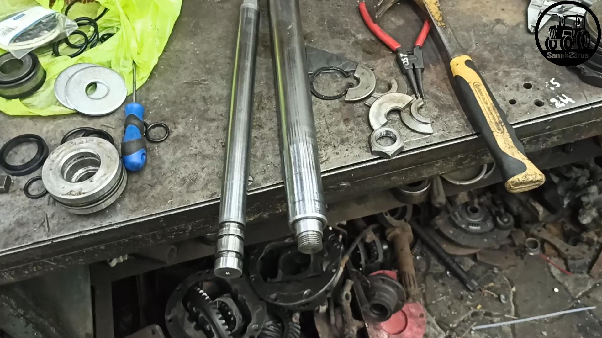 СЛАБЫЙ шток ГИДРОЦИЛИНДРА  (переделка) #Фсёпро100