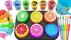 Мультики для самых маленьких. Забавные игрушки. Пластилин Плей до. Слаймы. Волшебство и магия. АСМР