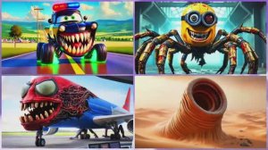 Мультики апокалипсиса: полицейский монстр против EXE-пауков и червя разрушения