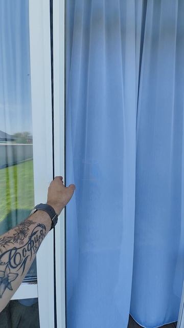 Москитные системы Плиссе на дверном проеме Тольятти #москитныесетки #сеткиплиссеТольятти