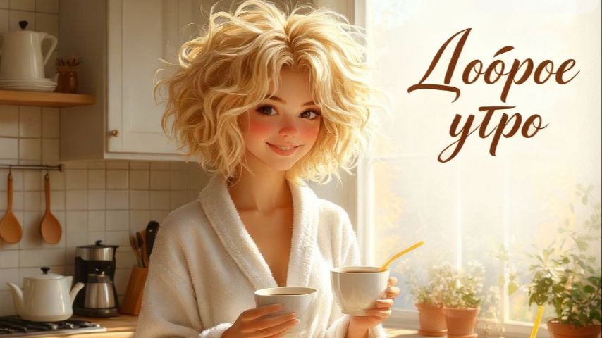 Доброе утро, понедельник – лёгкой и спокойной недели﻿ 🌸