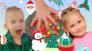 🍭 НОВЫЙ ГОД 🎄НОВОГОДНИЕ ИГРЫ и КОНКУРСЫ 🎅СЛАДОСТИ 🍭ДЕТСКИЕ ВИДЕО 😱