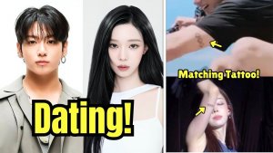 Снова вспыхнул роман Чонгука с Винтер: парные тату, нейл-арт и многое другое!