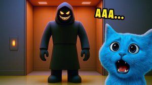 ТРАШНЫЙ ЛИФТ В РОБЛОКС КОТЁНОК ЛАЙК ROBLOX The Scary Elevator