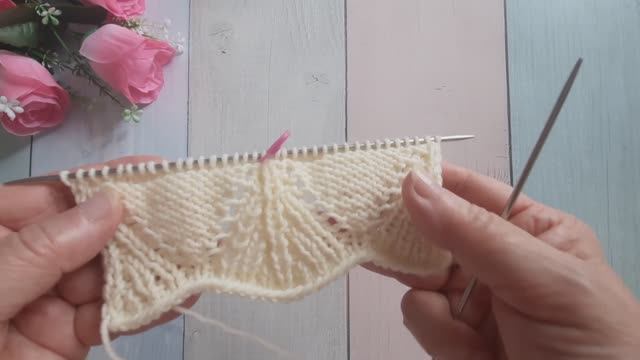 Простой узор для джемпера и не только.. смотреть онлайн