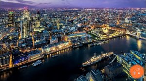 Города Европы Ночью - Cities of Europe at Night