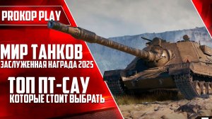 ПТ-САУ 10 уровня, которые чаще всего попадали в "Заслуженную награду 2025"