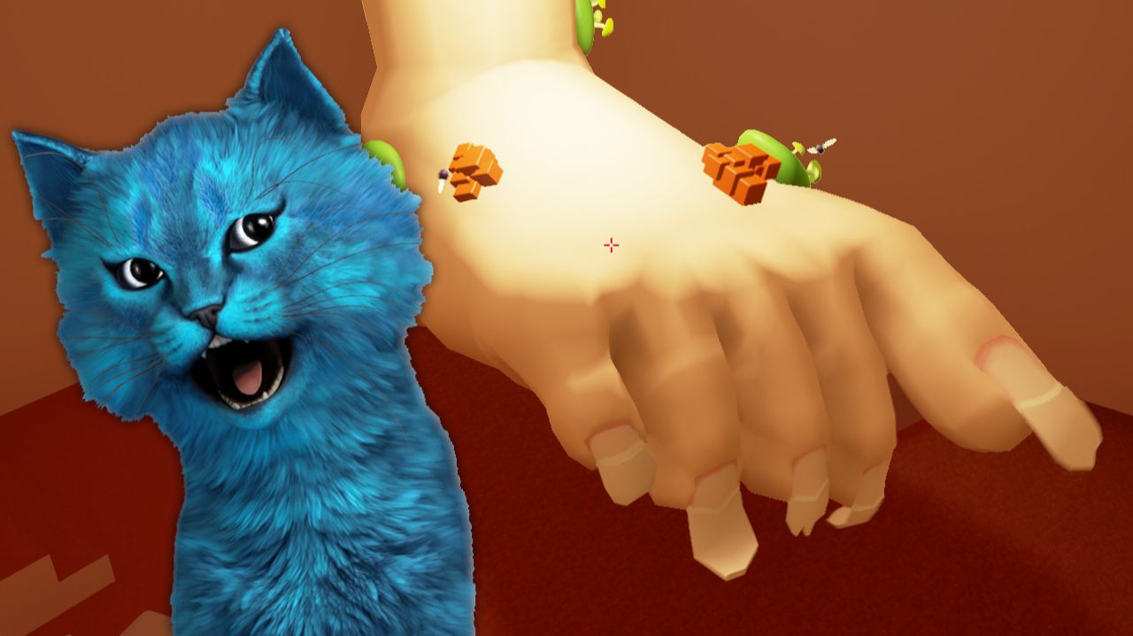 СИМУЛЯТОР НОГИ или СТУПНИ КОТЁНОК ЛАЙК Ashi Wash говорящий котёнок смотреть онлайн