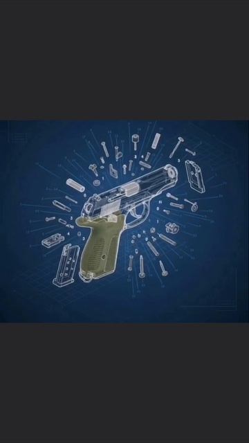 Схематическая разборка ПМ #пм #макаров #пмм #левша #пистолет #9мм #pistol #9mm #fabdefans #тюнинг #р