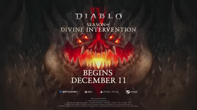 Diablo IV - Анонс сезона Divine Intervention смотреть онлайн