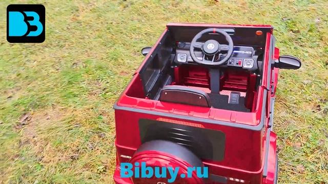 Обзор детского электромобиля Mercedes-Benz G63 (K999KK) смотреть онлайн