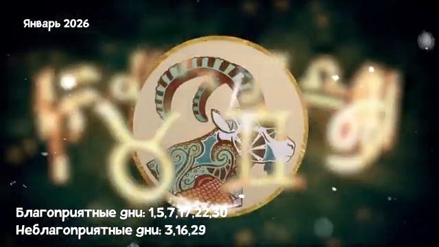 Что Ждет КОЗЕРОГА в ЯНВАРЕ 2026 года смотреть онлайн