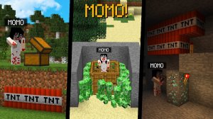 15 Способов затроллить МОМО в Майнкрафт!