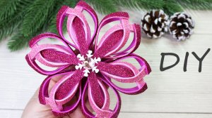 Объёмная снежинка на Новый год своими руками. Мастер-класс объёмная снежинка