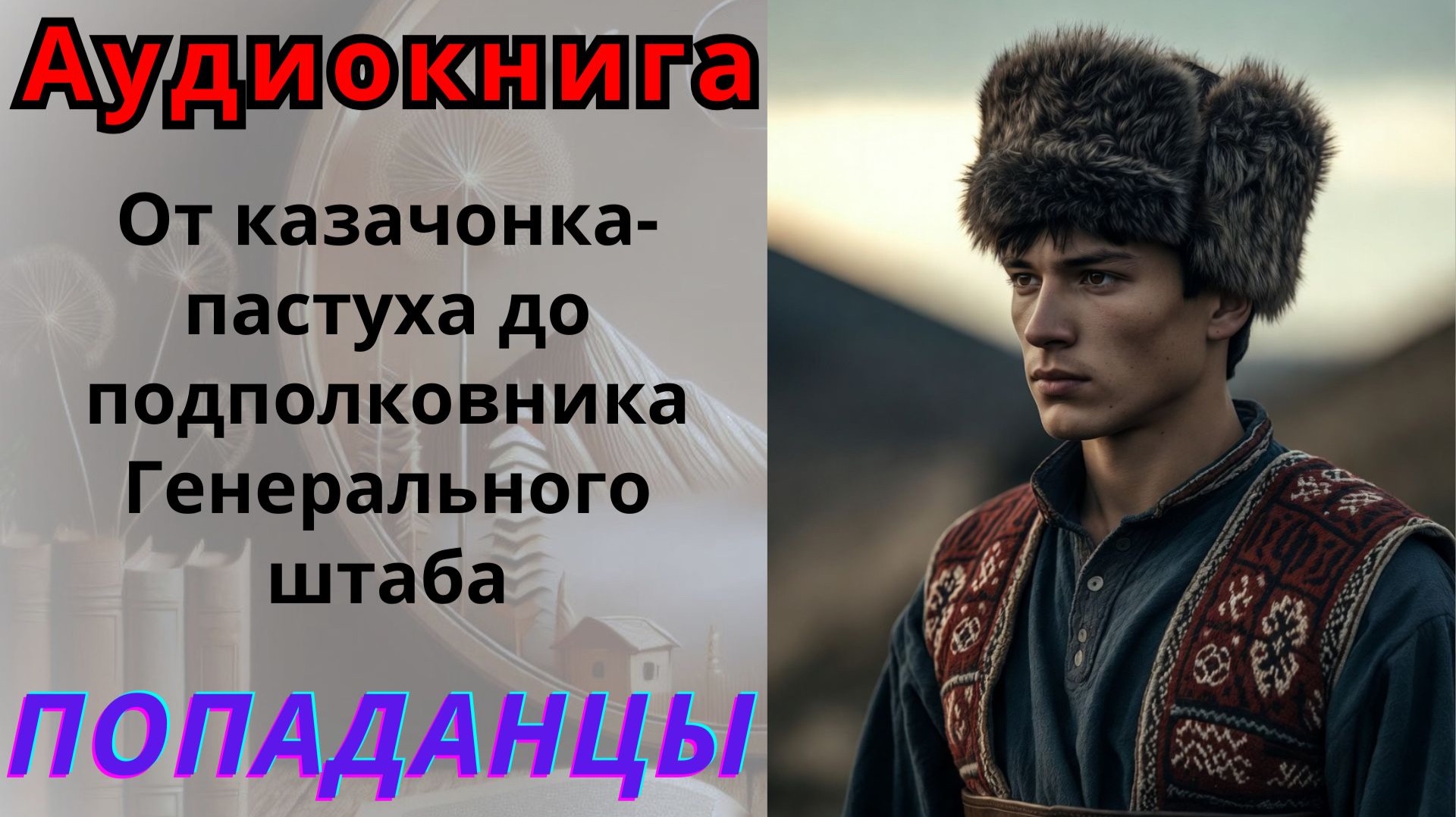 Аудиокнига От казачонка-пастуха до подполковника Генерального штаба. ПОПАДАНЦЫ смотреть онлайн