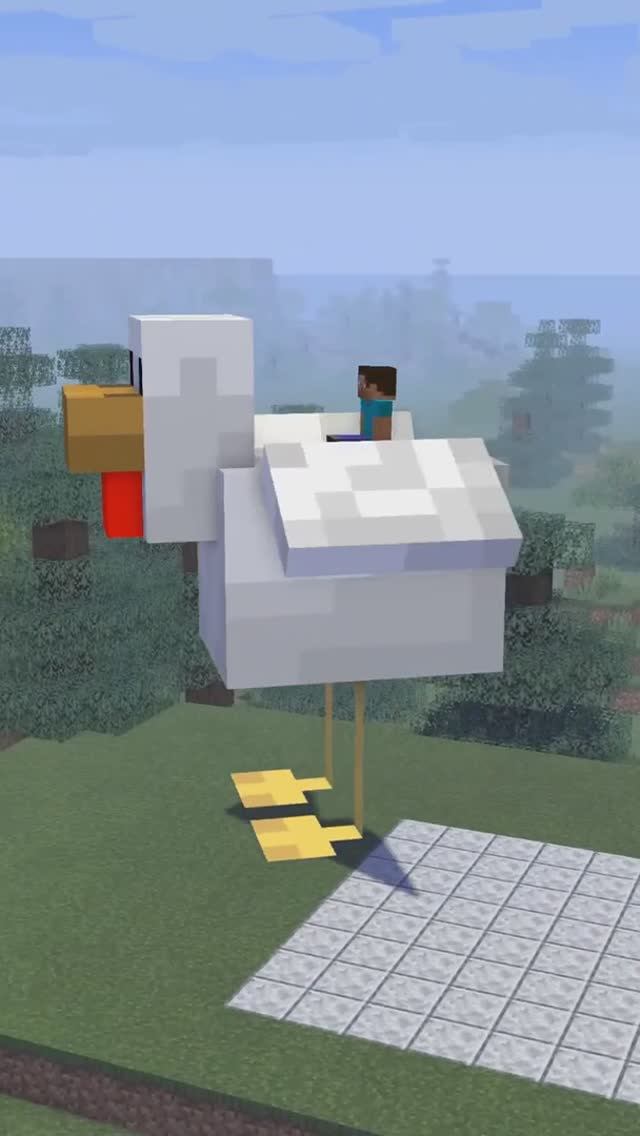 Большая Курица Лайфхак - Майнкрафт Анимация смотреть онлайн