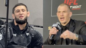 Хамзат Чимаев и Иэн Гэрри - слова после конфликта / "Касайся с уважением!"