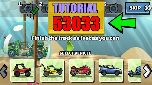 ✨ 53033 TUTORIAL ✨ (For Those Who Climb After) - Hill Climb Racing 2