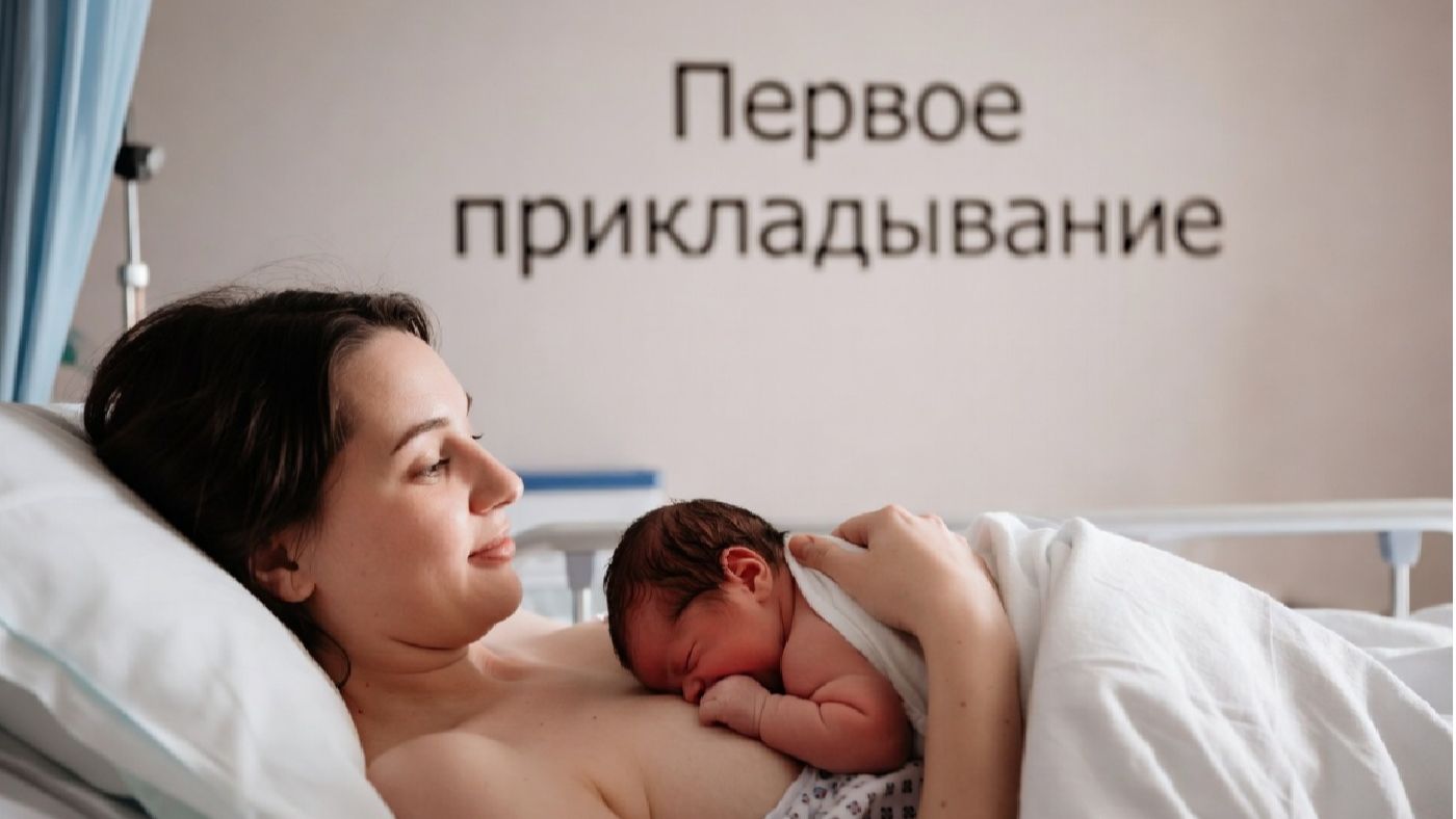 Первое прикладывание ребенка к груди смотреть онлайн
