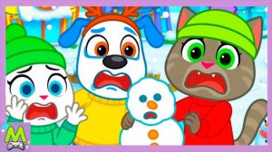 Новый Год в Мире Говорящего Тома и его Друзей.Готовимся к Празднику Весело.Обновление Игры