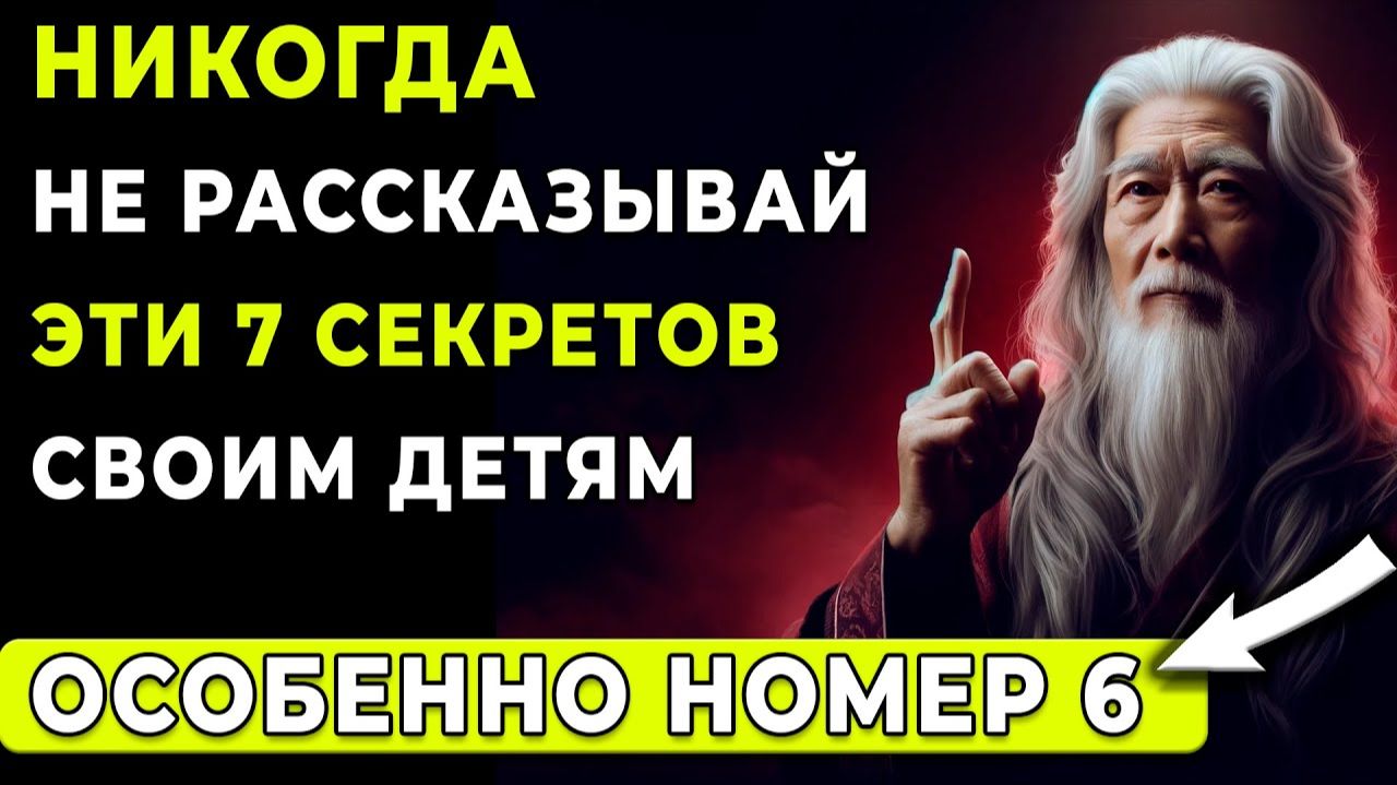 Если вам от 50 до 70 лет: НЕ РАССКАЗЫВАЙТЕ своим детям эти 7 секретов | Мудрость Тибета смотреть онлайн