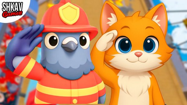 КОТ стал ГОЛУБЕМ и СПАС ГОРОД! В I Am Bird VR!