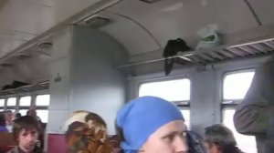 Украина. 2012. В электричке Казатин - Киев.