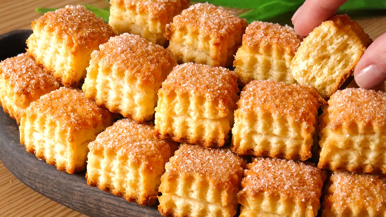 Самое вкусное и быстрое печенье! Готовьте хоть каждый день! смотреть онлайн