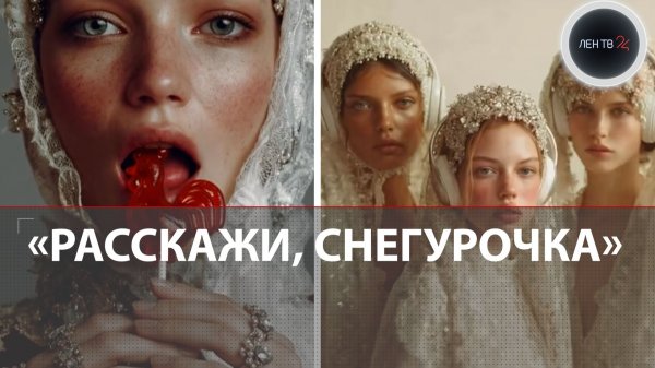 «Расскажи, Снегурочка, где была?»: клип с русской красавицей в кокошнике бьет рекорды