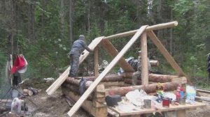 Рыбалка 2025 в Тайге Строим Избу Ловля Хариуса Сухопит 12 июл 18 Сибирь Исходник