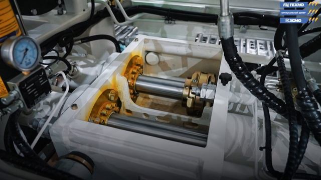 Эксклюзив! Первый гусеничный бетононасос из Китая — XCMG XS9012D смотреть онлайн