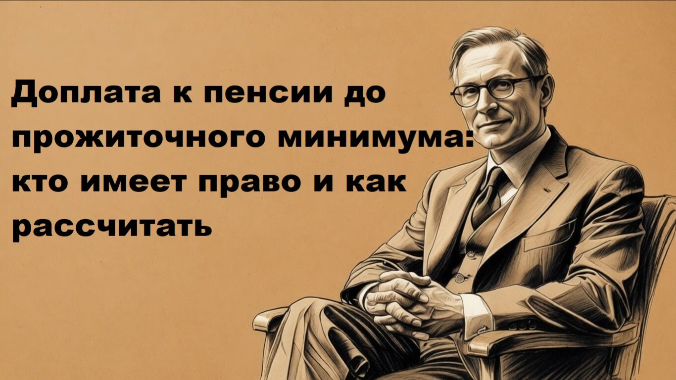 Доплата к пенсии до прожиточного минимума: кто имеет право и как рассчитать смотреть онлайн