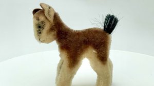 Винтажная мягкая игрушка Ziege, Steiff