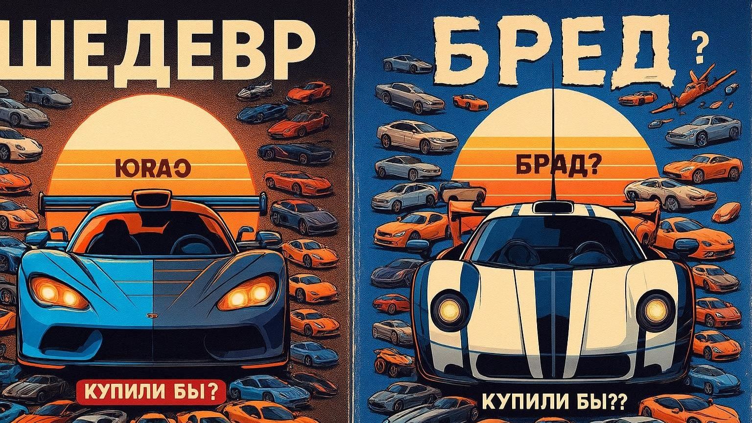 ТОП-10 САМЫХ СТРАННЫХ СУПЕРКАРОВ 2026: Гений или безумие инженеров? Обзор смотреть онлайн