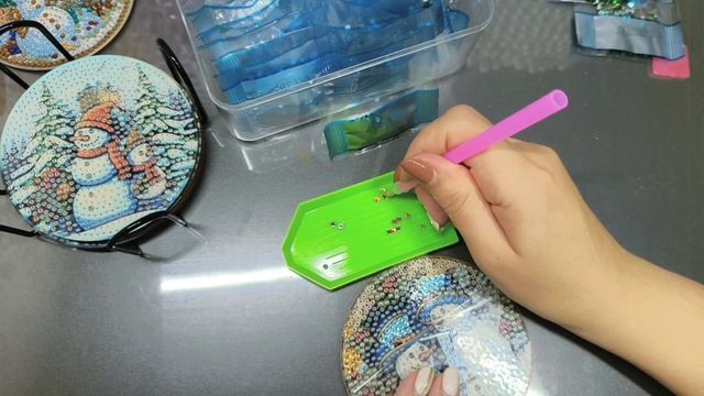 Челлендж " 7 дней с алмазной мозаикой ". смотреть онлайн