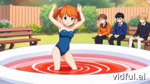 Купание девочки