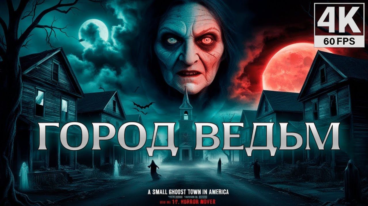 ГОРОД ВЕДЬМ Проклятие крови 2025 — Ужасающий новый хоррор 4К 60FPS ! The Little Hope #фильм #кино смотреть онлайн