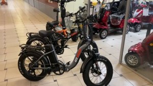 Какую раму выбрать у складного электровелосипеда: высокую или низкую? Eco Drive V6 1000W или V5 LUX?