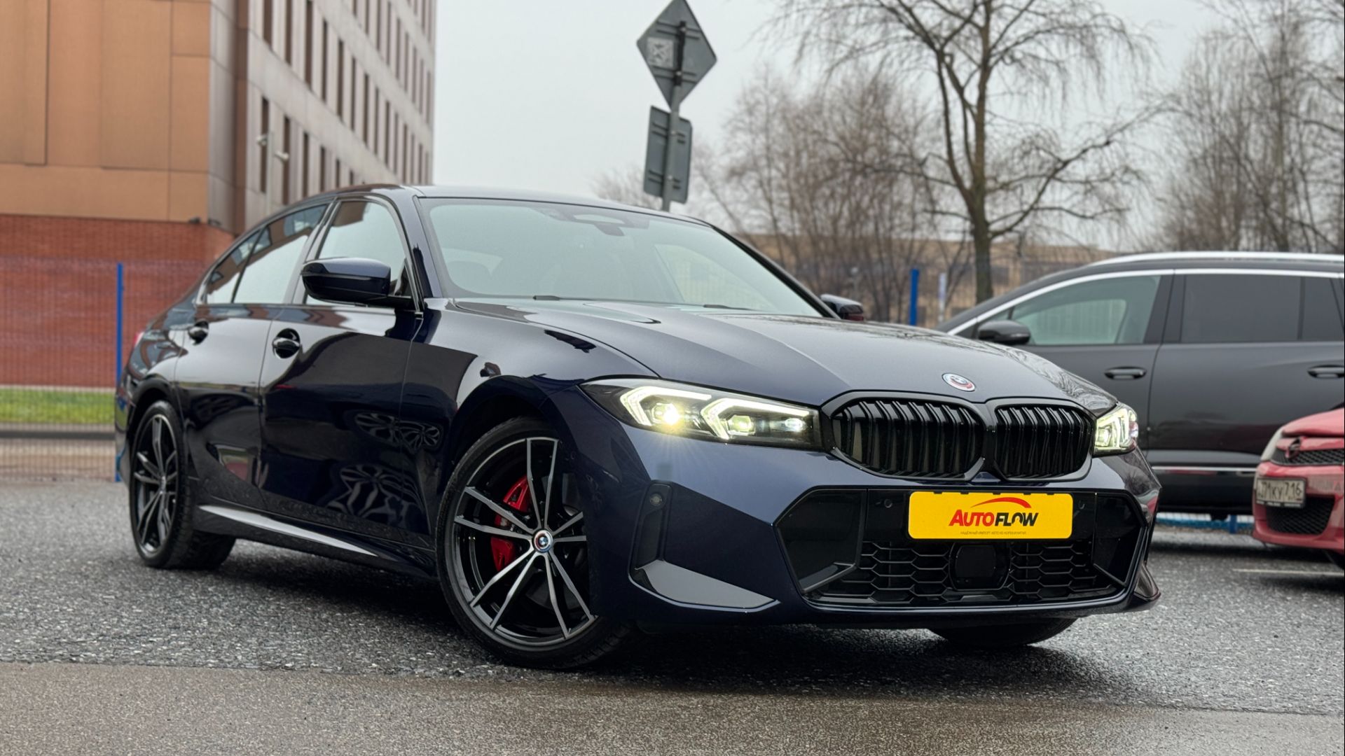 Подобрали и привезли из Южной Кореи BMW 320i 2022 в рестайлинговом кузове G20 с пробегом 24 000 км смотреть онлайн