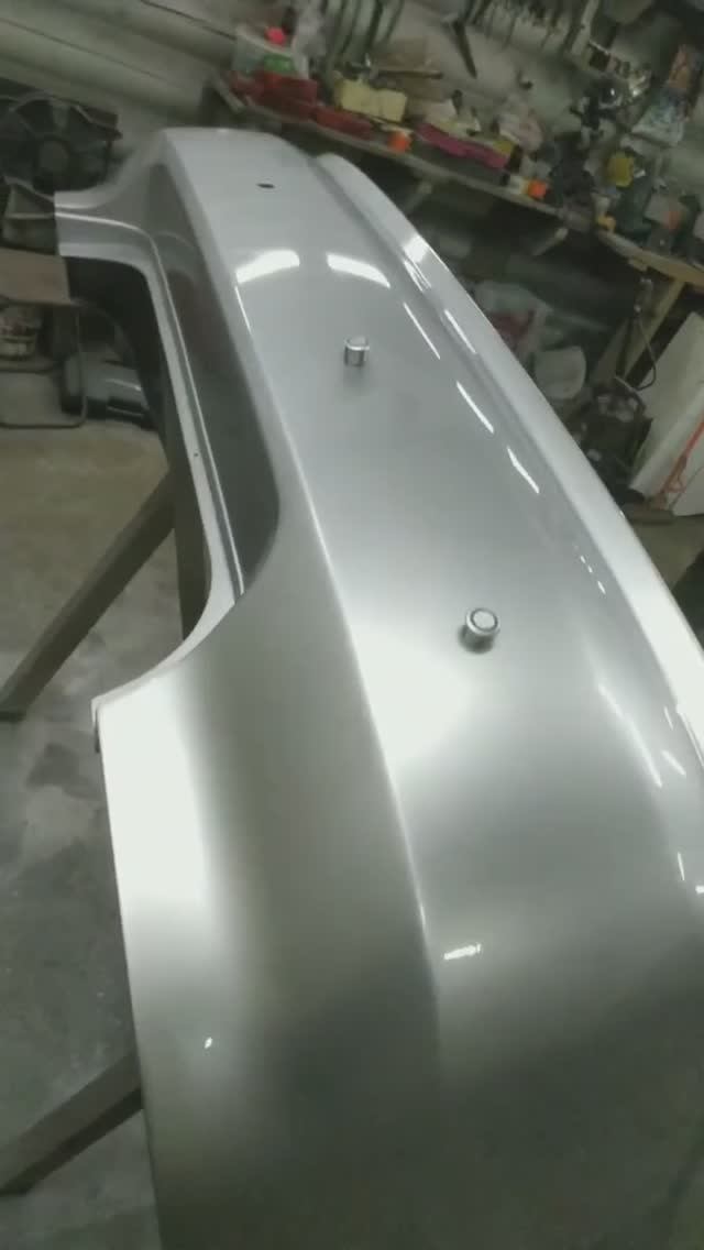 Ремонт и покраска заднего бампера смотреть онлайн