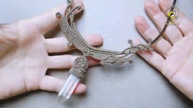 Macrame by Afeng 2025-11Macrame Tutorial Macrame Necklace 会一点的Afeng Original Design [get.gt] смотреть онлайн