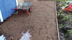 Садовые дорожки из ПГС своими руками.