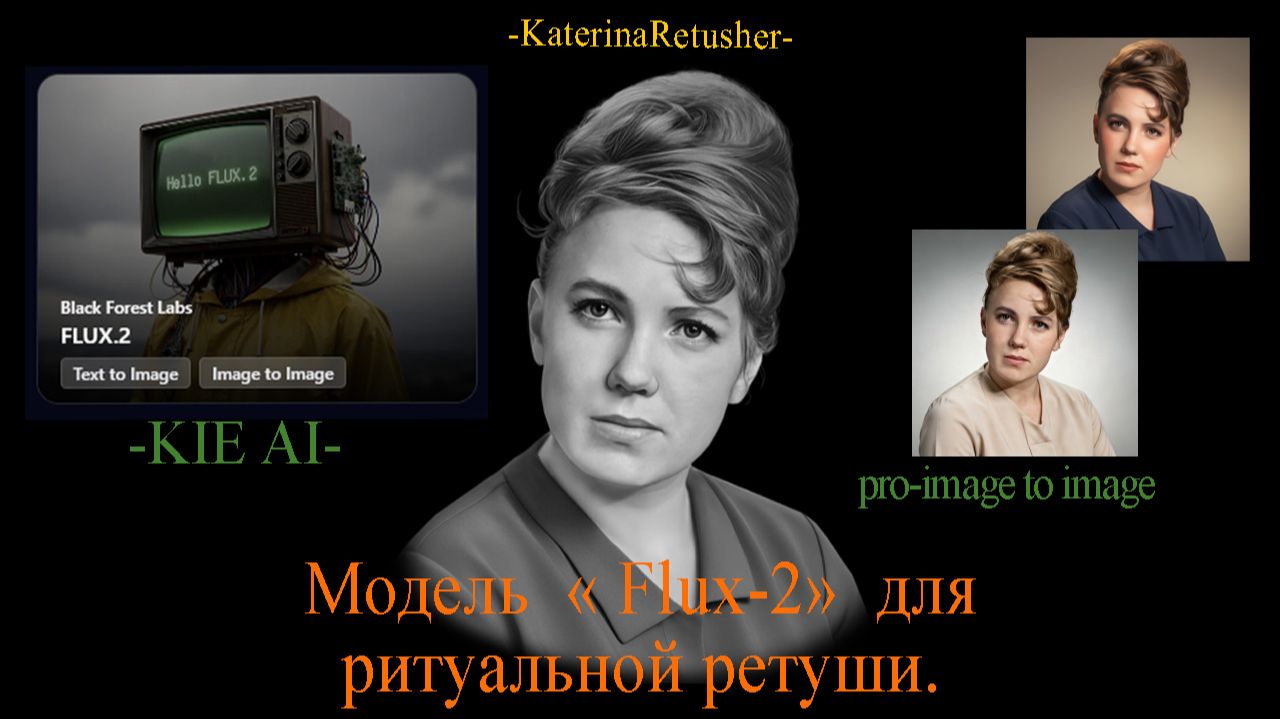 "Flux-2 -pro-image to image" для ритуальной ретуши. смотреть онлайн
