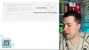 На рисунке изображён ход падающего на линзу луча. Какая из линий -1, 2, 3 или 4 - №20252