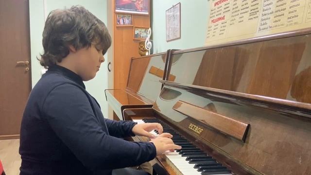 Г.Гумберт Этюд до мажор Исполняет Соколов Иван смотреть онлайн