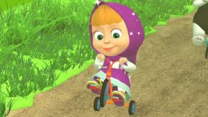 МАША И МЕДВЕДЬ. РАСКРАСКА С МАШЕЙ.