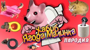 НОВАЯ ПЕСНЯ про МЫШКУ СОСИСКУ СКИБИДИ // ХАБИБ ЯГОДА МАЛИНКА ПАРОДИЯ // Песня про мышка-сосиска