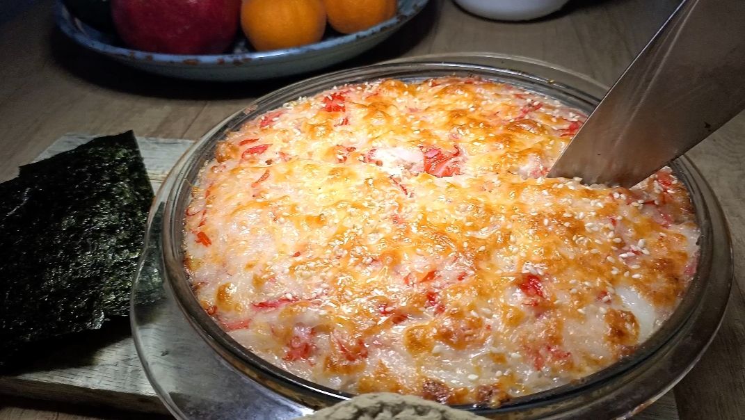 Ленивые роллы запечённые в духовке. Очень простой рецепт. Роллы в домашних условиях смотреть онлайн