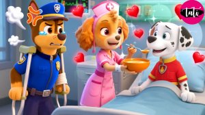 Щенячий патруль и Маршалл. Залипательное видео. Мультфильм для детей и малышей. Анимация