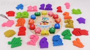 ИГРАЕМ С КИНЕТИЧЕСКИМ ПЕСКОМ И ЧАСИКАМИ УЧИМ ВРЕМЯ ВИДЕО МУЛЬТИКИ ДЛЯ ДЕТЕЙ КАНАЛ ИГРАЛКИ-ЗАЛИПАЛКИ